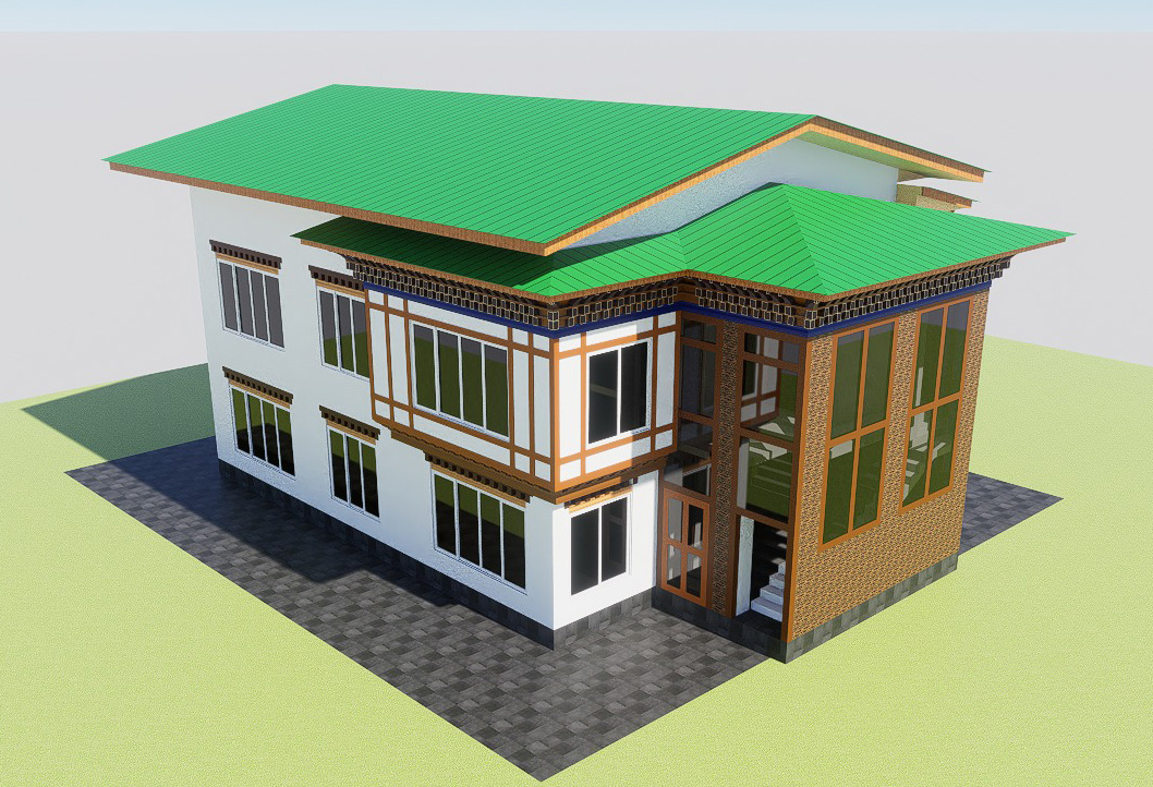 Duplex Building Paro